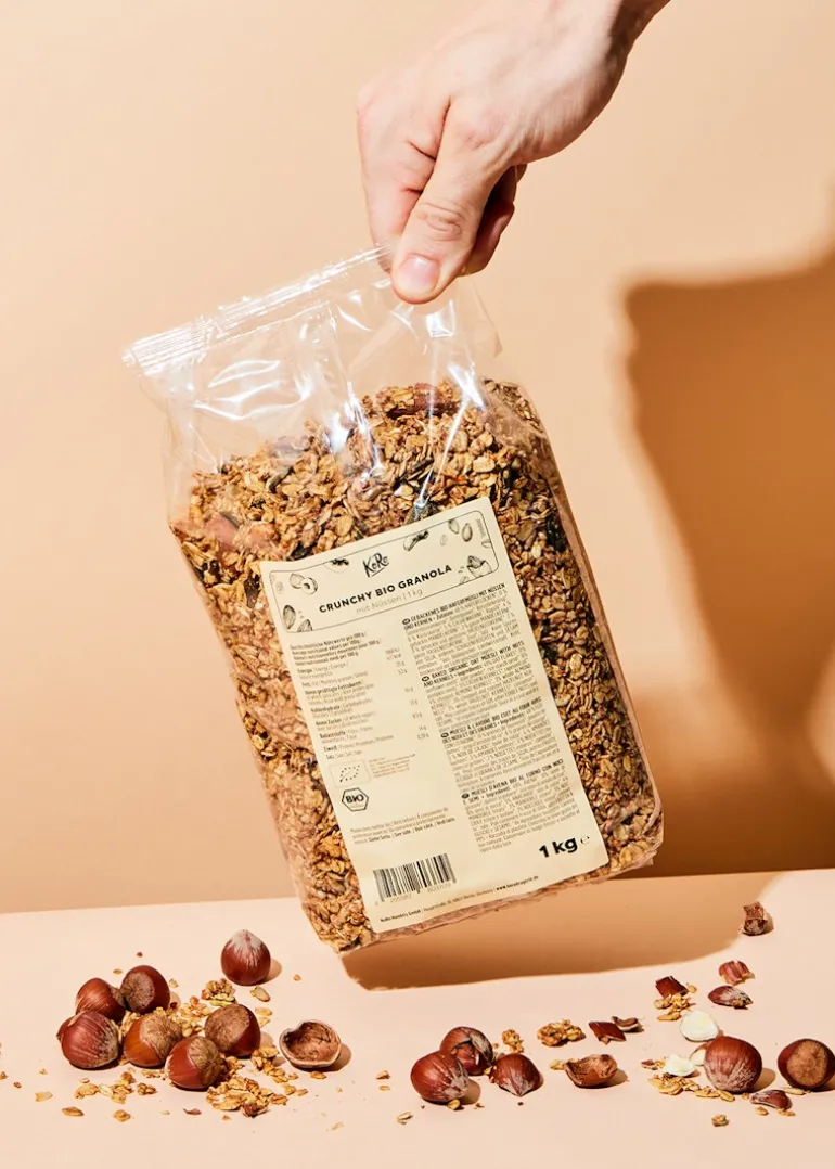 Crunchy Bio Granola mit Nüssen 1 kg