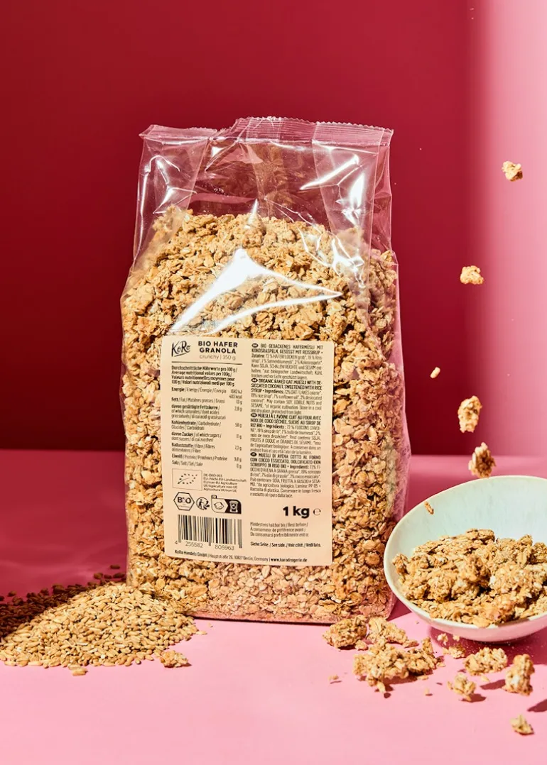 Crunchy Bio Hafer Granola 1 kg
