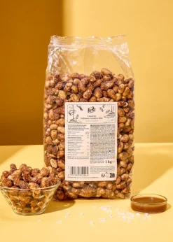 Crunchy Erdnuss-Cashew-Mix Salted Caramel 1 kg