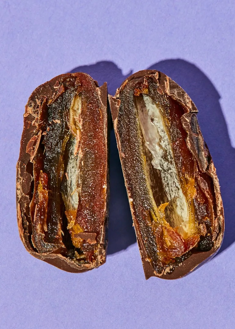 Datteln in Zartbitterschokolade 1 kg