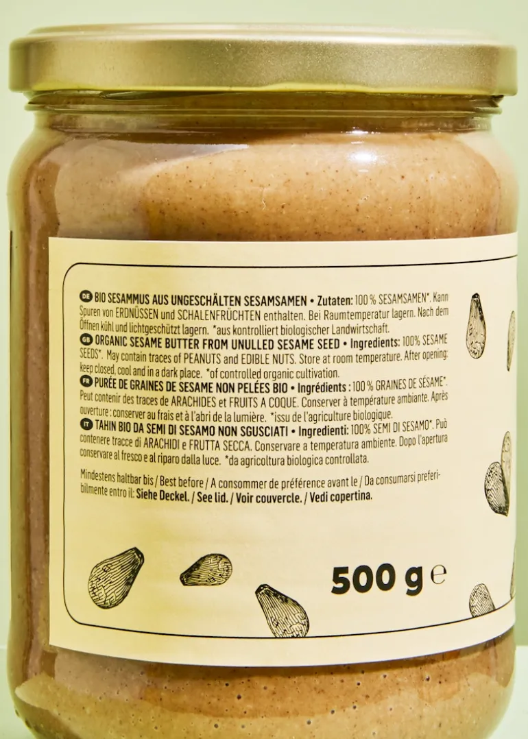 Dunkles Bio Tahin 500 g