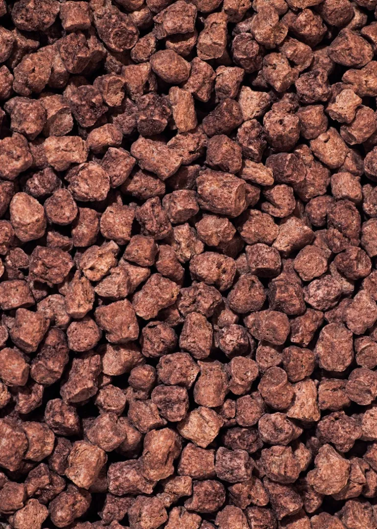 Erbsen Protein Crispies mit Kakao und 48 % Protein 1 kg