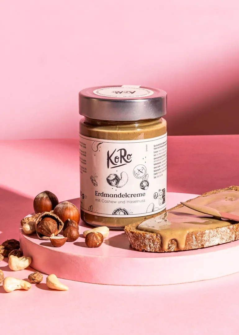 Erdmandelcreme mit Cashew und Haselnüssen 350 g