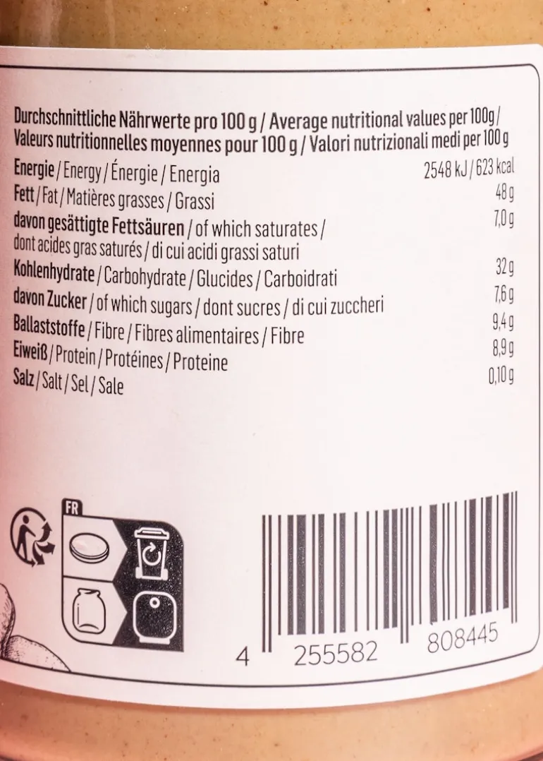 Erdmandelcreme mit Cashew und Haselnüssen 350 g