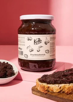 Fruchtaufstrich Schwarzkirsche 90 % Frucht 800 g