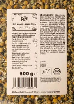 Ganze Bio Kamillenblüten 500 g