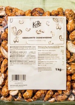 Gebrannte Cashewkerne Salted Caramel 1 kg