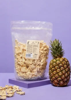 Gefriergetrocknete Ananasstücke 350 g