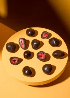 Gefriergetrocknete Erdbeeren in dunkler Schokolade 1 kg