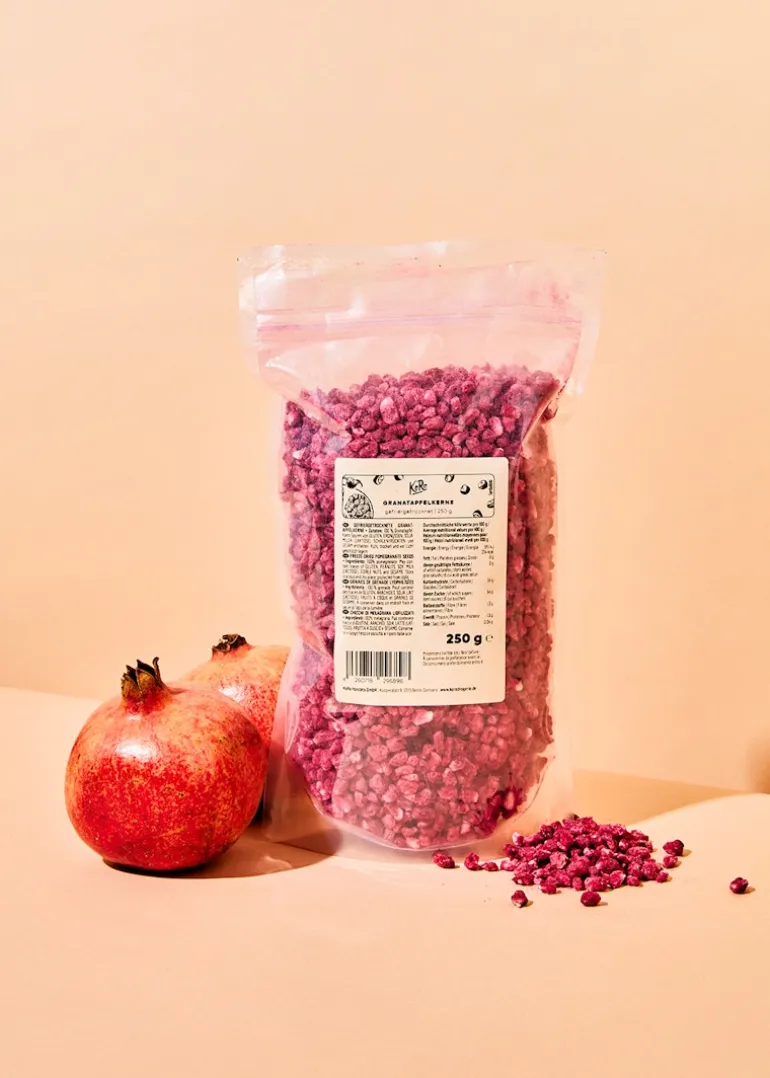 Gefriergetrocknete Granatapfelkerne 250 g