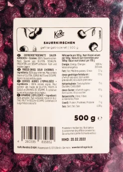 Gefriergetrocknete Sauerkirschen 500 g