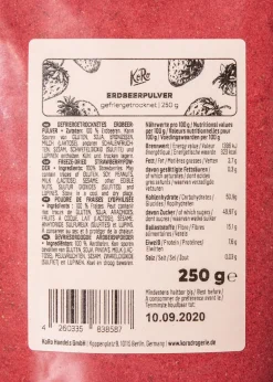 Gefriergetrocknetes Erdbeerpulver 250 g