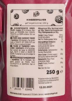 Gefriergetrocknetes Himbeerpulver 250 g