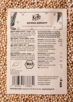 Gepuffte Bio Quinoa 600 g