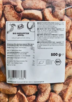 Gepuffter Bio Apfel 500 g