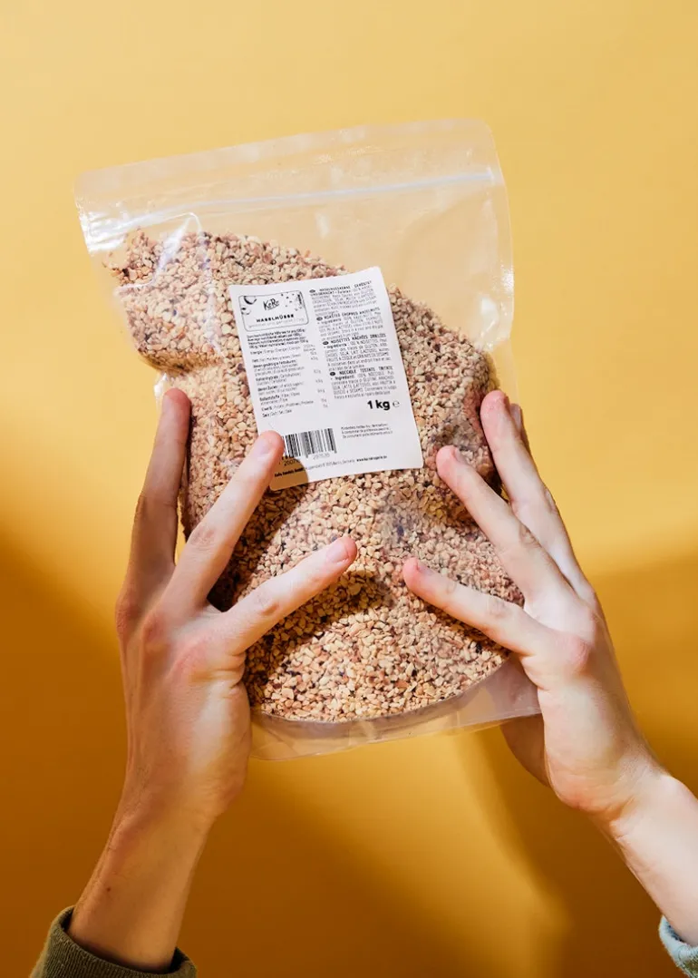 Geröstete und gehackte Haselnüsse 1 kg