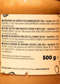 Gesalzenes Erdnussmus 500 g