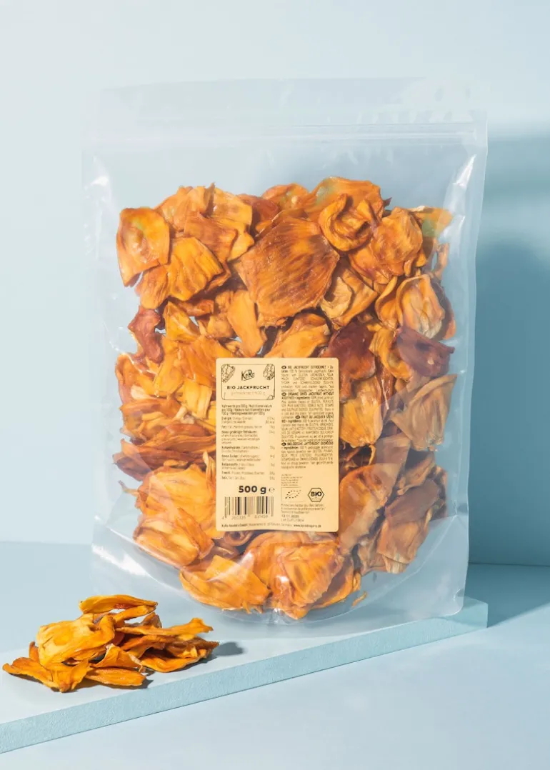 Getrocknete Bio Jackfrucht 500 g