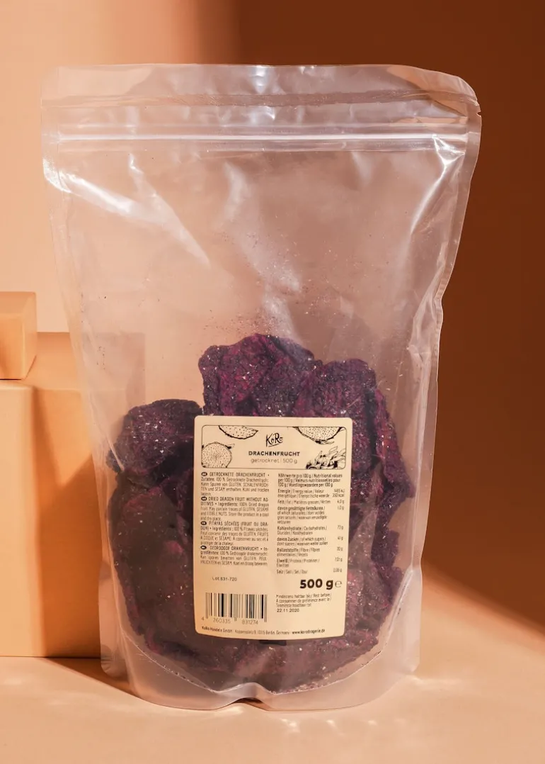 Getrocknete Drachenfrucht 500 g