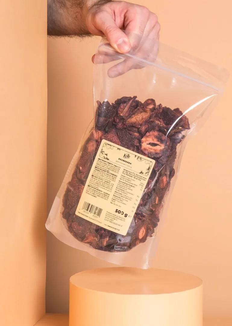 Getrocknete Erdbeeren 500 g