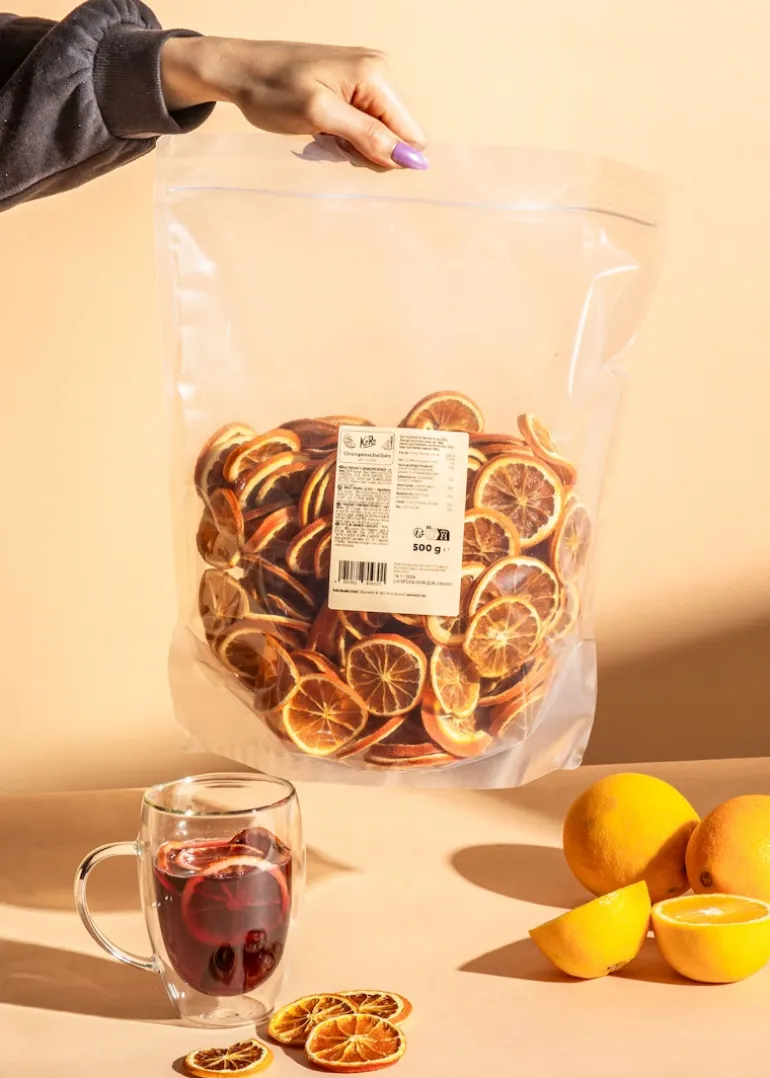 Getrocknete Orangenscheiben 500 g