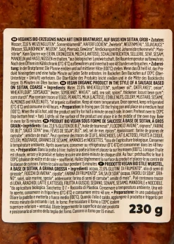 Grobe vegane Bio Bratwurst 230 g