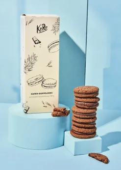 Hafer-Doppelkeks mit dunkler Schokofüllung 180 g