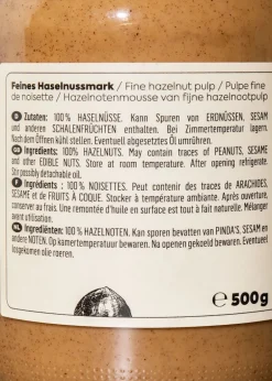 Haselnussmus 500 g