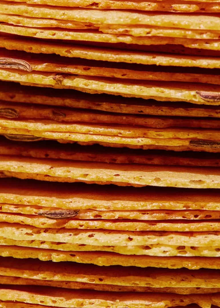 Hauchdünne Cracker mit Kümmel 100 g