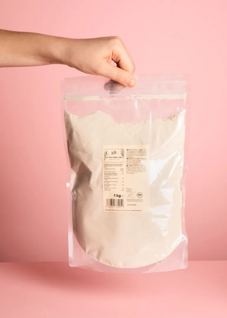 Helles Bio Teffmehl 1 kg