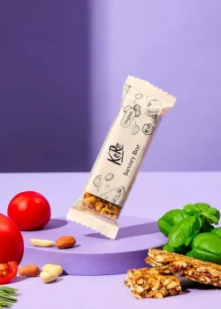 Herzhafter Bio Erdnussriegel mit Tomate und Kräutern 40 g