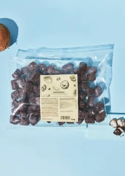 Kokoskugeln in dunkler Schokolade 1 kg