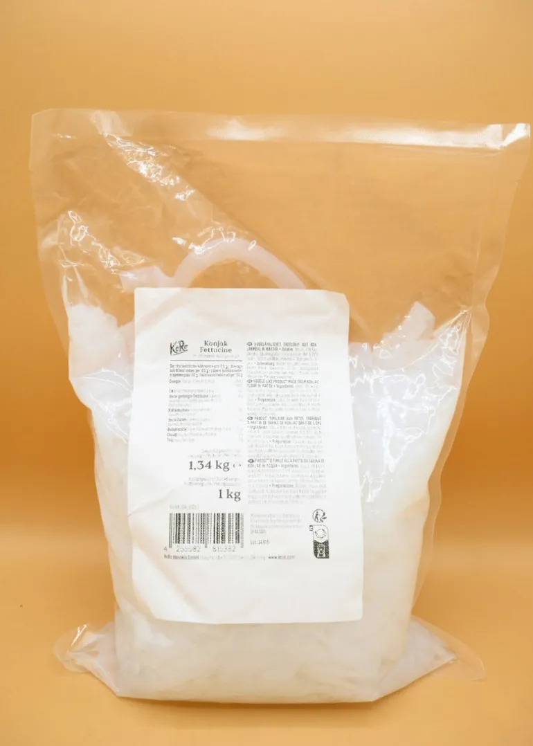 Konjakfettuccine in Wasser 1 kg