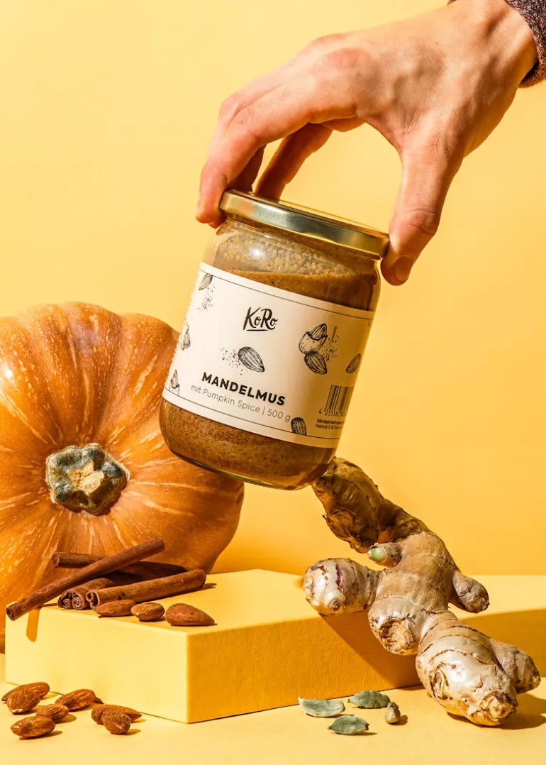 Mandelmus mit Pumpkin Spice 500 g