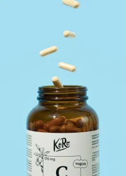 Natürliches Vitamin C aus Bio-Acerola Kapseln 180 Stück
