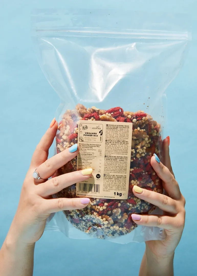 Nuss Frucht Mix mit Protein Crispies 1 kg