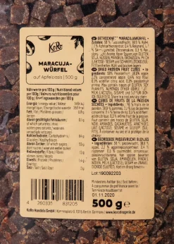 Passionsfrucht Würfel 500 g