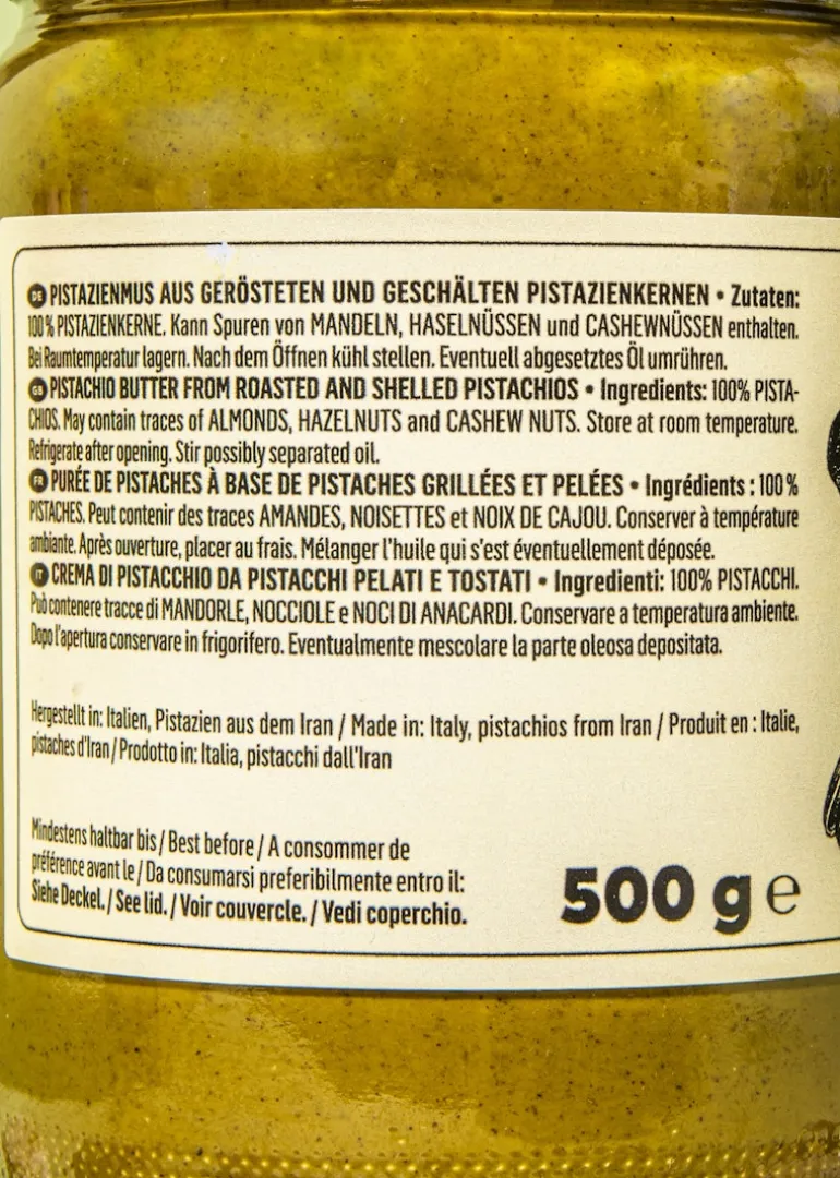 Pistazienmus 6 x 500 g