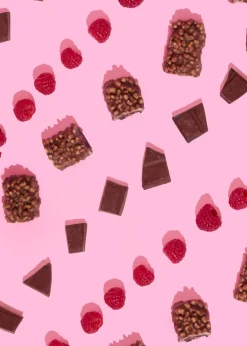 Protein Bar Deluxe Vegan Raspberry Choc 55 g