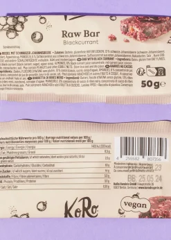 Raw Bar Blackcurrant 50 g