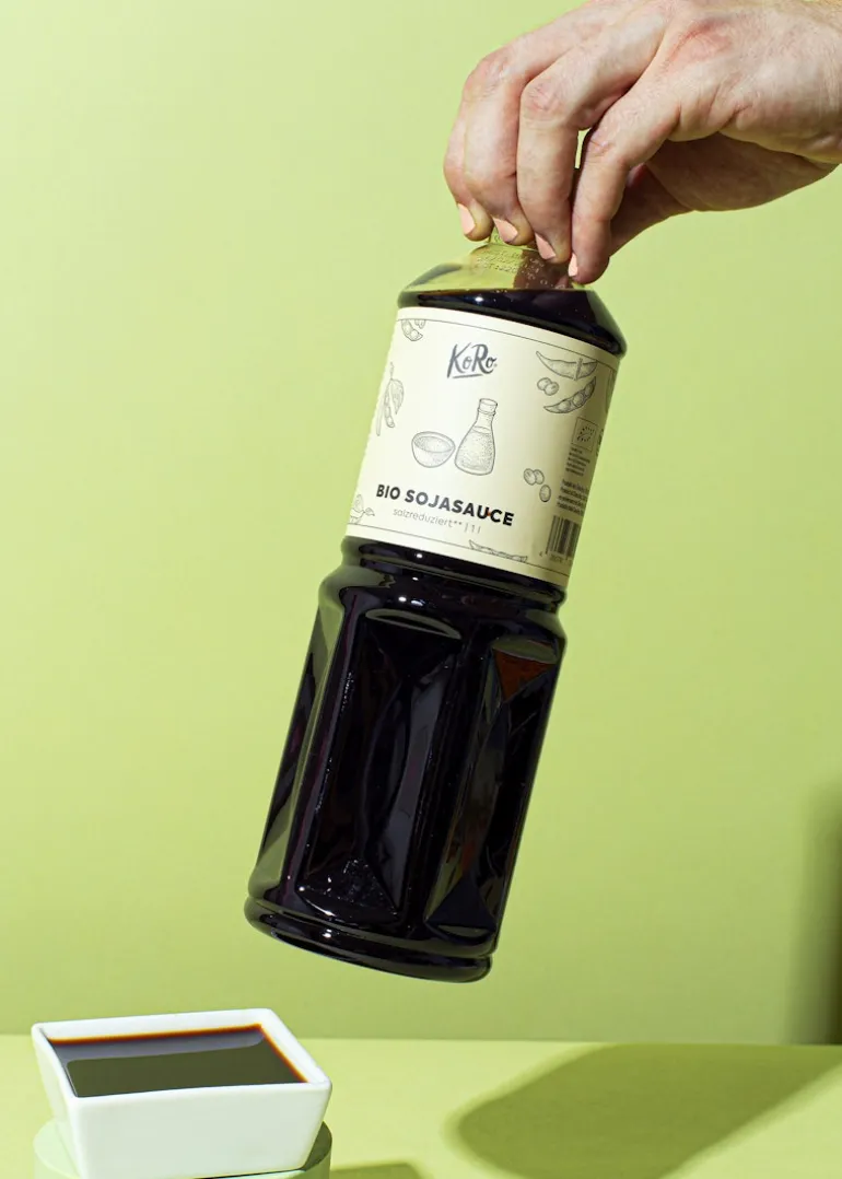 Salzreduzierte Bio Sojasauce 1 L