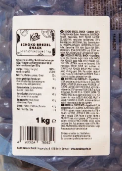 Schoko Brezel Snack 1 kg