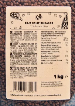 Soja Protein Crispies 77 % mit Kakao 1 kg