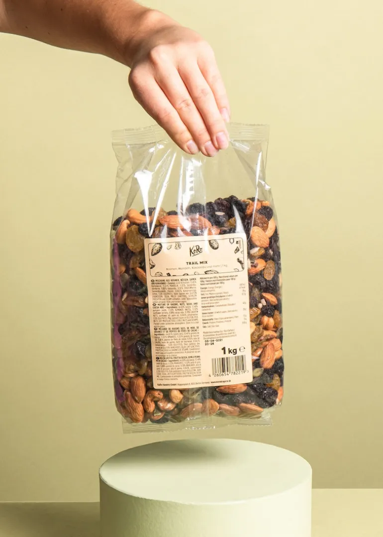 Studentenfutter mit Saaten und Kakaonibs 1 kg