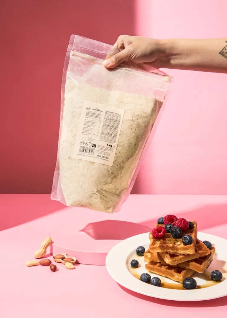Teilentöltes Bio Erdnussmehl 1 kg