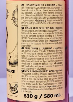 Tomatensoße mit Aubergine 530 g