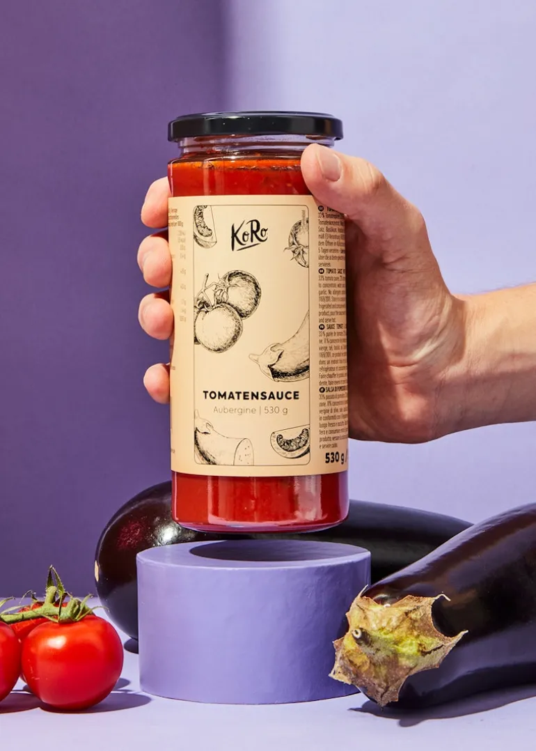Tomatensoße mit Aubergine 530 g