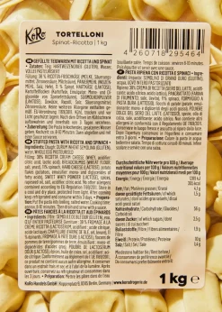 Tortelloni mit Spinat und Ricotta 1 kg