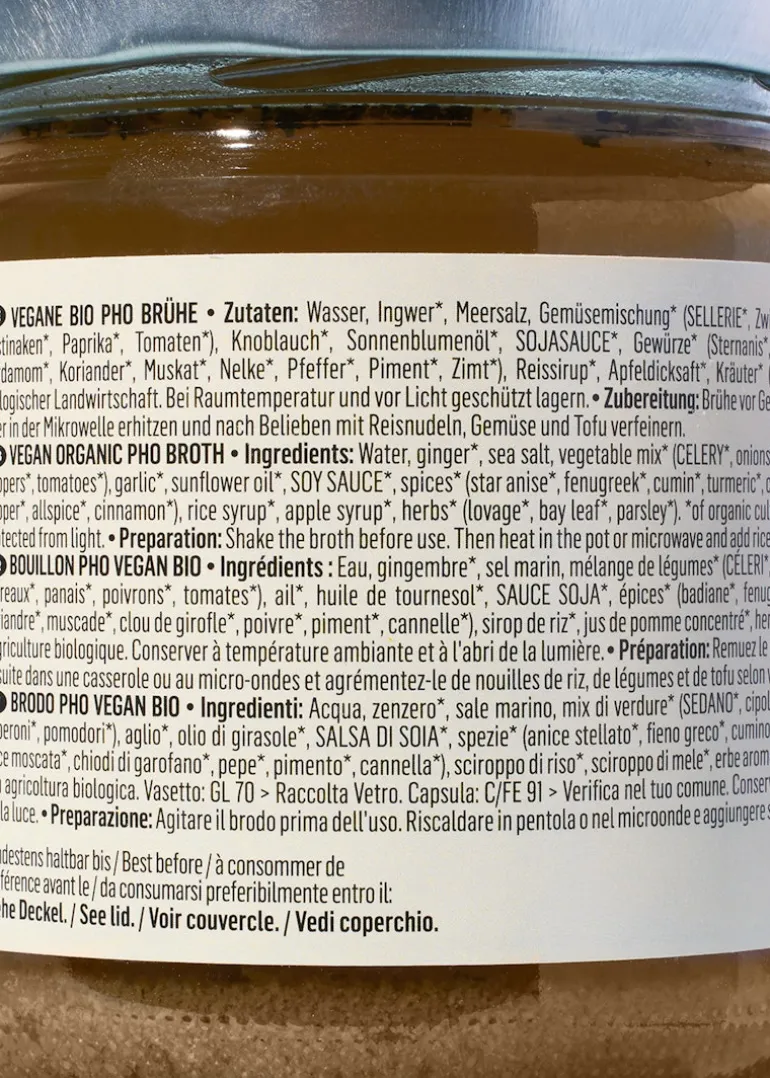 Vegane Bio Phở Brühe 370 ml
