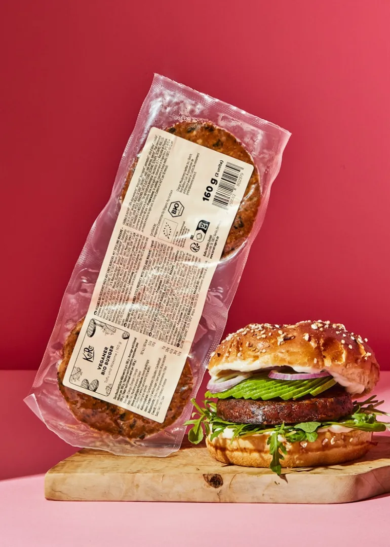 Veganer Bio Burger Tofu und Wakame 160 g